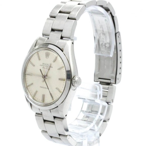Vintage ROLEX Air King 5500 Stainless Steel Automatic Mens Watch - Picture 2 of 10